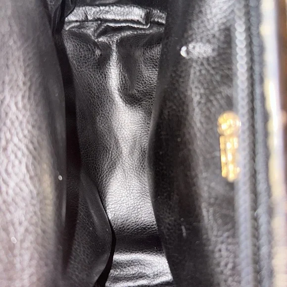 PRELOVED: FENDI MINI DINNER BAG. Penguin Stripe. - Picture 7 of 17